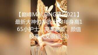 【巅峰MALONG精品021】最新大神包养流出03年身高165小护士，完美露脸，颜值较高人又很骚 (3)