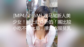 [MP4/ 236M] 双马尾新人美少女！脸上红扑扑的！嘴比较小吃不了大JB，撩起衣服贫乳