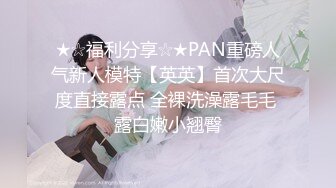 ★☆福利分享☆★PAN重磅人气新人模特【英英】首次大尺度直接露点 全裸洗澡露毛毛 露白嫩小翘臀